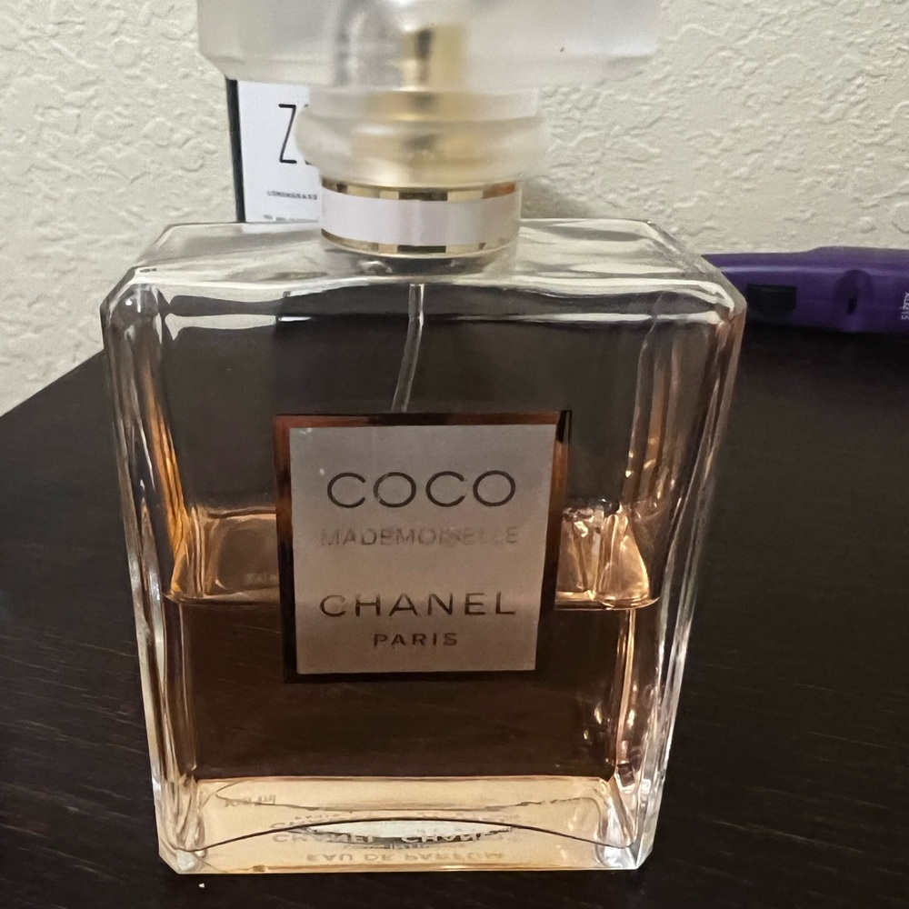 CHANEL
COCO MADEMOISELLE Eau de Parfum 3.4 oz/100ml - half of the bottle